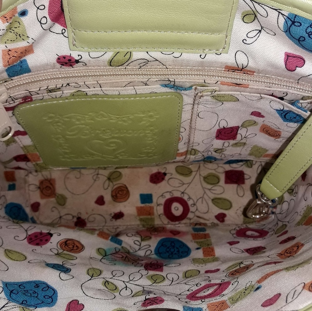Brighton Straw Handbag Plus Bonus Tote - Picture 7 of 10